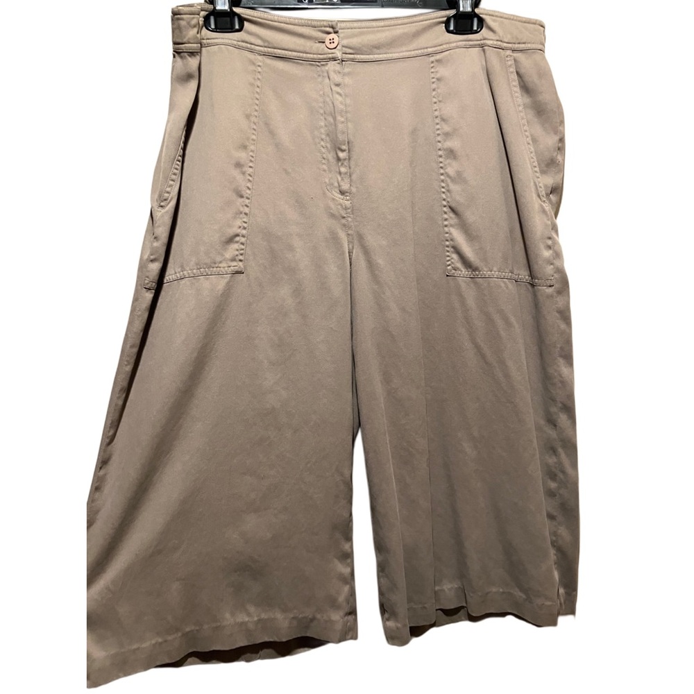 i.e. Silk Wide-Leg‎ Culottes Size 14